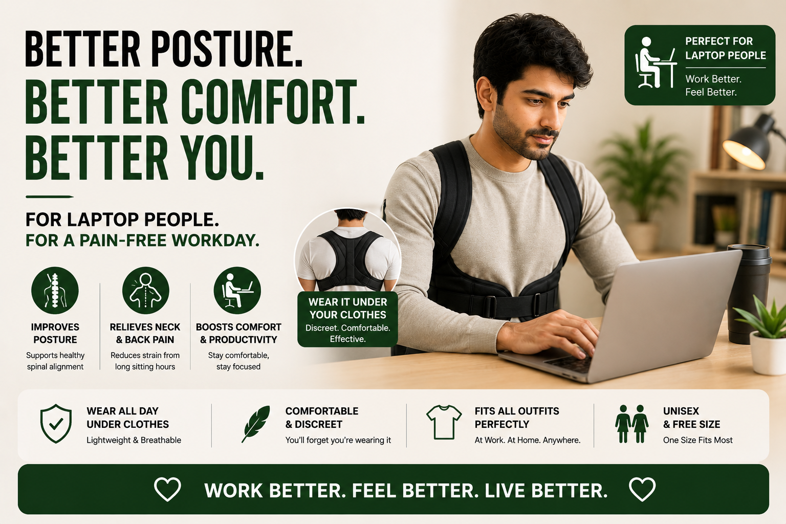 Posture Corrector For Men & Women