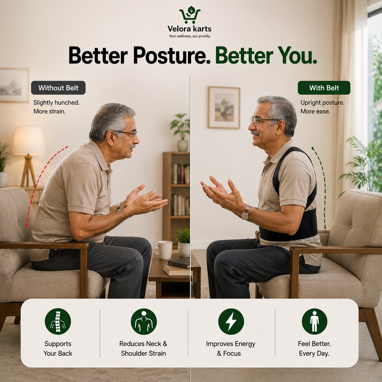 Posture Corrector For Men & Women