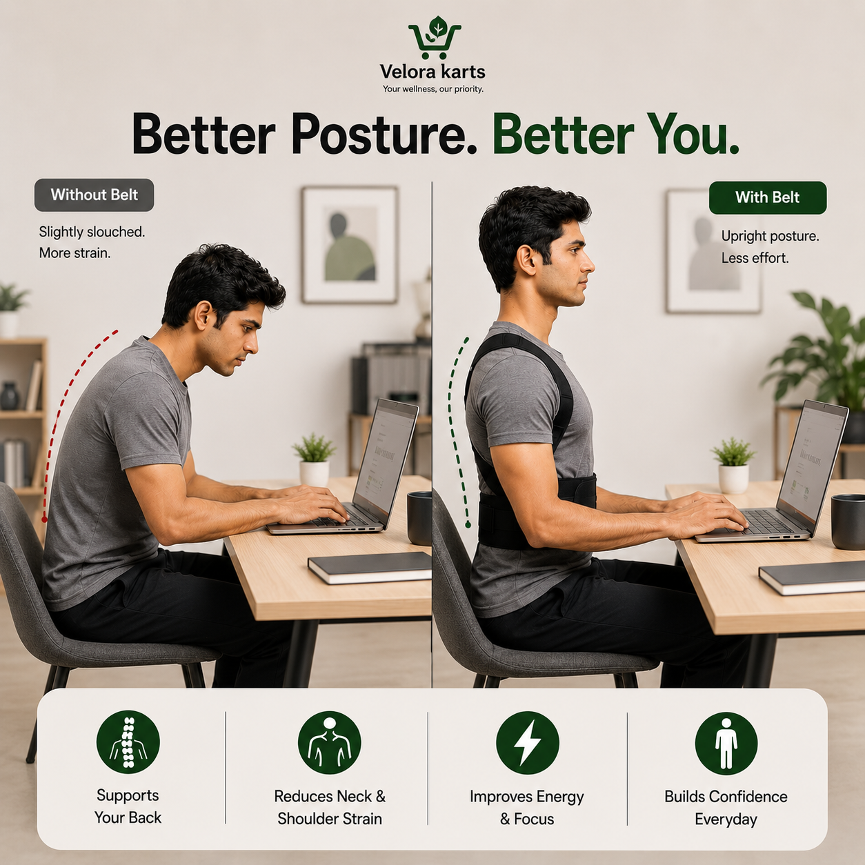 Posture Corrector For Men & Women