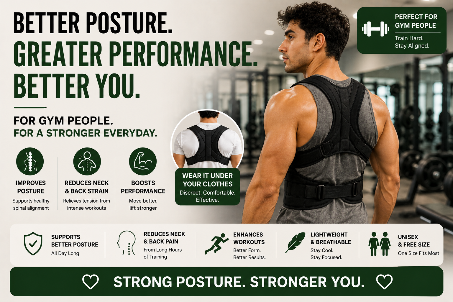 Posture Corrector For Men & Women